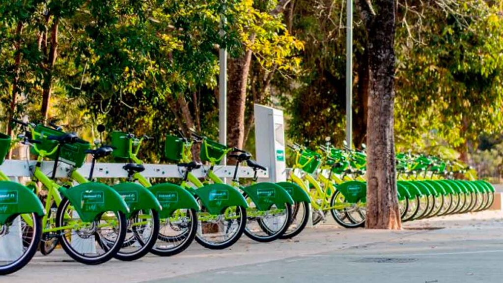 estação bike bicicletário