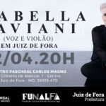 Isabella Taviani: voz e violão ao vivo em Juiz de Fora