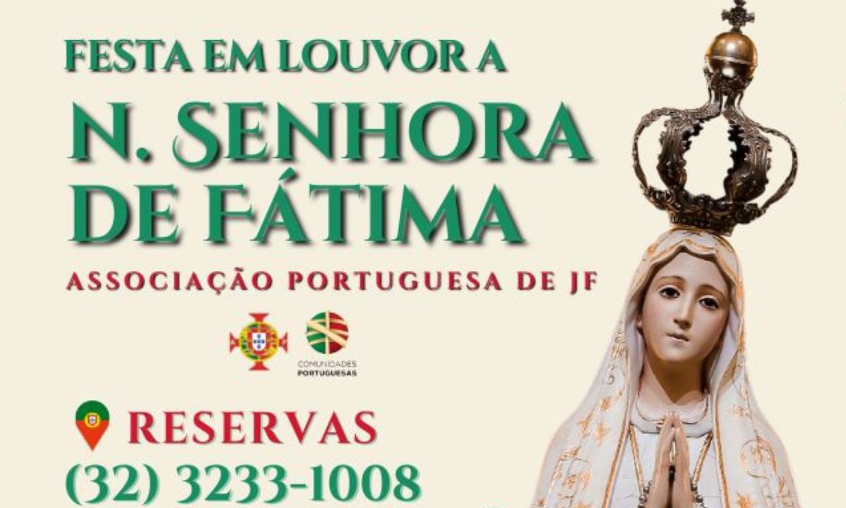 Festa em Louvor à Nossa de Fátima na Associação Portuguesa